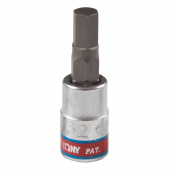 KING TONY Насадка (бита) торцевая 1/4", Hex, 7/32", L = 37 мм KING TONY 203507S