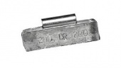 Набор грузиков для грузовых колес со скобой, 200 г, 20 шт. Clipper 010200