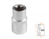 AFFIX Головка торцевая TORX Е-стандарт 1/2", E16 AFFIX AF00043016
