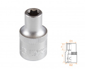 AFFIX Головка торцевая TORX Е-стандарт 1/2", E10 AFFIX AF00043010