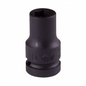 KING TONY Головка торцевая ударная шестигранная 1/4", 6 мм KING TONY 253506M
