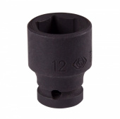 KING TONY Головка торцевая ударная шестигранная 1/4", 12 мм KING TONY 253512M