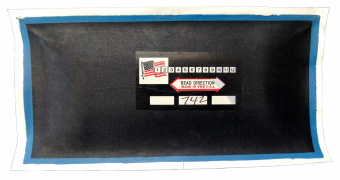 CLIPPER заплата 11-742 кордовая для боковых порезов 125*254мм
