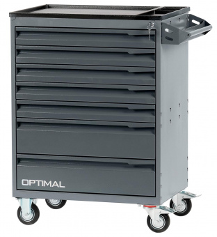Тележка инструментальная, 7 выдвижных ящиков OPTIMAL NT217