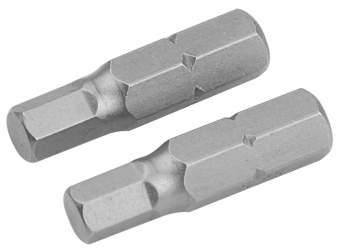 TOLSEN Набор вставок (бит) торцевых 1/4", Hex, 3 мм, 25 мм, 2 предмета TOLSEN TT20233