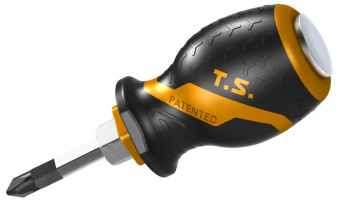 TOLSEN Отвертка крестовая "GRIPro", Phillips №2, 38 мм, силовая TOLSEN TT20140
