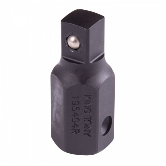 KING TONY Переходник ударный 22 мм>1/2", с шариковым фиксатором KING TONY 195404R