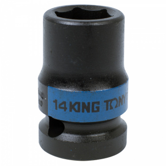 KING TONY Головка торцевая ударная шестигранная 1/2", 14 мм KING TONY 453514M