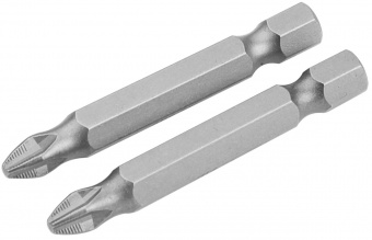 TOLSEN Набор вставок (бит) торцевых 1/4", Phillips, PH2, 50 мм, 2 предмета TOLSEN TT20313