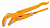TOLSEN Ключ газовый с изогнутыми губками №3 TOLSEN TT10259