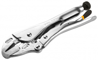TOLSEN Зажим с фиксатором 250 мм, с прямыми губками TOLSEN TT10048
