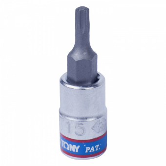 KING TONY Насадка (бита) торцевая 1/4", Torx T15, L = 37 мм KING TONY 203315