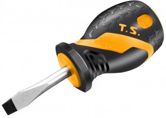 TOLSEN Отвертка шлицевая "GRIPro", Slotted 5,5 мм, 38 мм TOLSEN TT20131
