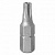 KING TONY Вставка (бита) торцевая 1/4", Torx, T9, L = 25, с отверстием KING TONY 102509U
