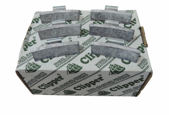 CLIPPER грузики 0335 балансировочные для литых дисков 35гр. (набор 50шт.)