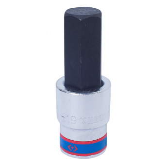 KING TONY Насадка (бита) торцевая 1/2", Hex, 19 мм, L = 80 мм KING TONY 403519
