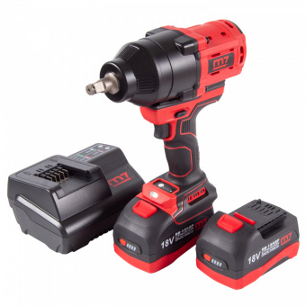MIGHTY SEVEN Гайковерт аккумуляторный ударный 1/2", 1700 Нм, 18 В, кейс MIGHTY SEVEN DW-402A
