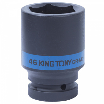 KING TONY Головка торцевая ударная глубокая шестигранная 1", 46 мм KING TONY 843546M