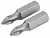 TOLSEN Набор вставок (бит) торцевых 1/4", Phillips, PH3, 25 мм, 2 предмета TOLSEN TT20214